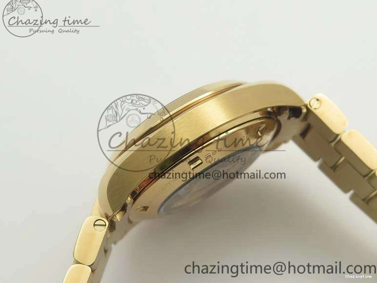 0520 Timeless Aqua Terra Ladies 35mm RG V6F Best Edition White MOP Dial On RG Bracelet A 8102